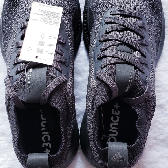 New Adidas Purebounce+m Core Black - Picture 4 of 8